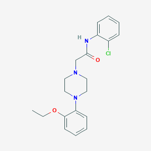 N-(2-chlorophenyl)-2-[4-(2-ethoxyphenyl)piperazin-1-yl]acetamide