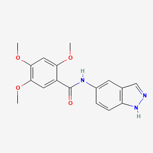 N-(1H-indazol-5-yl)-2,4,5-trimethoxybenzamide