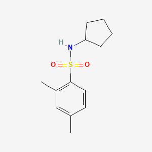 N-cyclopentyl-2,4-dimethylbenzenesulfonamide