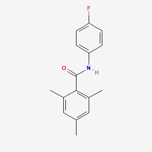 N-(4-fluorophenyl)-2,4,6-trimethylbenzamide