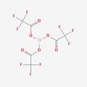 molecular formula C6F9O6Tl B052670 三氟乙酸铊(3+)盐 (3:1) CAS No. 23586-53-0
