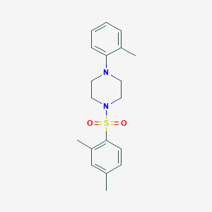 1-[(2,4-dimethylphenyl)sulfonyl]-4-(2-methylphenyl)piperazine