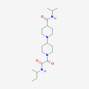 1'-[(sec-butylamino)(oxo)acetyl]-N-isopropyl-1,4'-bipiperidine-4-carboxamide