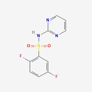 2,5-DIFLUORO-N-(2-PYRIMIDINYL)BENZENESULFONAMIDE