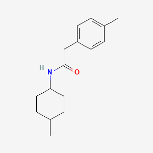 N-(4-methylcyclohexyl)-2-(4-methylphenyl)acetamide