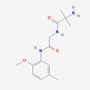 2-methylalanyl-N~1~-(2-methoxy-5-methylphenyl)glycinamide