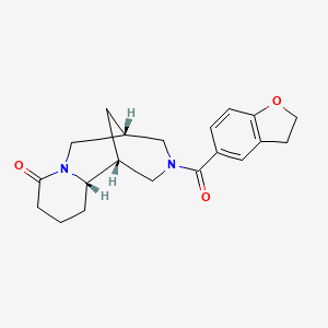 (1S,5R,11aS)-3-(2,3-dihydro-1-benzofuran-5-ylcarbonyl)decahydro-8H-1,5-methanopyrido[1,2-a][1,5]diazocin-8-one