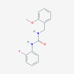 N-(2-fluorophenyl)-N'-(2-methoxybenzyl)urea