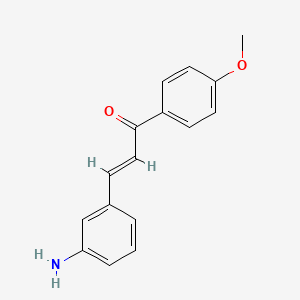 3-(3-aminophenyl)-1-(4-methoxyphenyl)-2-propen-1-one