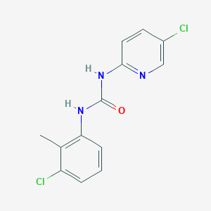 1-(3-Chloro-2-methyl-phenyl)-3-(5-chloropyridin-2-yl)-urea