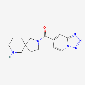 2-(tetrazolo[1,5-a]pyridin-7-ylcarbonyl)-2,7-diazaspiro[4.5]decane hydrochloride