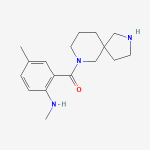 2-(2,7-diazaspiro[4.5]dec-7-ylcarbonyl)-N,4-dimethylaniline