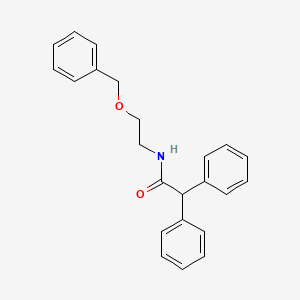 N-[2-(benzyloxy)ethyl]-2,2-diphenylacetamide