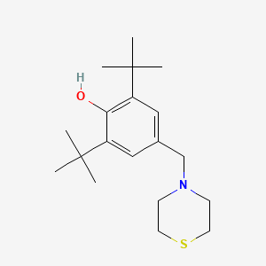 2,6-di-tert-butyl-4-(4-thiomorpholinylmethyl)phenol