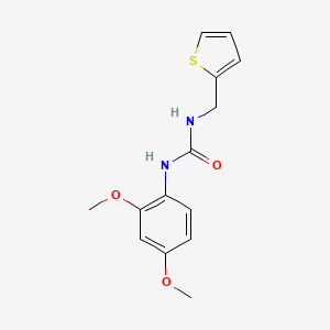 1-(2,4-Dimethoxyphenyl)-3-(thiophen-2-ylmethyl)urea