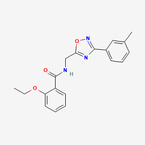 2-ethoxy-N-{[3-(3-methylphenyl)-1,2,4-oxadiazol-5-yl]methyl}benzamide