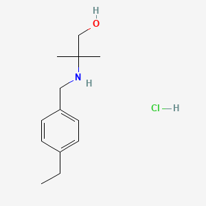 2-[(4-ethylbenzyl)amino]-2-methyl-1-propanol hydrochloride