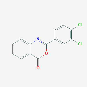 molecular formula C14H7Cl2NO2 B5270336 2-(3,4-dichlorophenyl)-4H-3,1-benzoxazin-4-one 