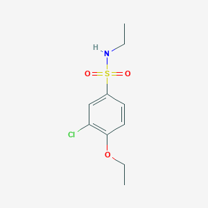 3-chloro-4-ethoxy-N-ethylbenzenesulfonamide