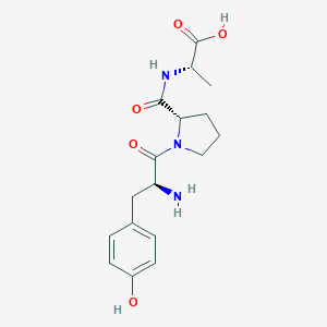 molecular formula C17H23N3O5 B527062 Tyr-Pro-Ala 