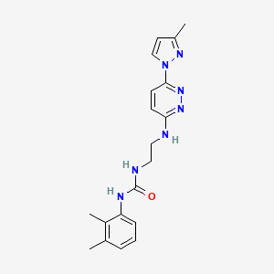 N-(2,3-dimethylphenyl)-N'-(2-{[6-(3-methyl-1H-pyrazol-1-yl)-3-pyridazinyl]amino}ethyl)urea