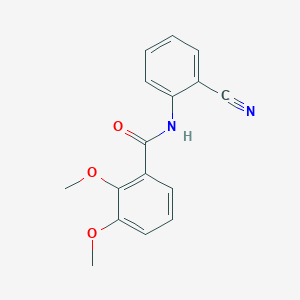 N-(2-cyanophenyl)-2,3-dimethoxybenzamide