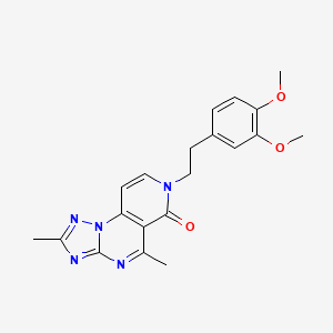 7-[2-(3,4-dimethoxyphenyl)ethyl]-2,5-dimethylpyrido[3,4-e][1,2,4]triazolo[1,5-a]pyrimidin-6(7H)-one