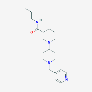 N-propyl-1'-(pyridin-4-ylmethyl)-1,4'-bipiperidine-3-carboxamide