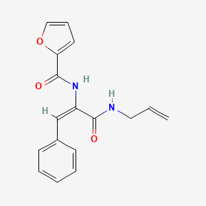 N-{1-[(allylamino)carbonyl]-2-phenylvinyl}-2-furamide