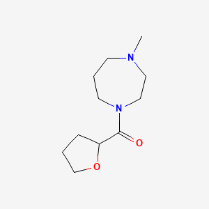 (4-Methyl-1,4-diazepan-1-yl)(tetrahydrofuran-2-yl)methanone