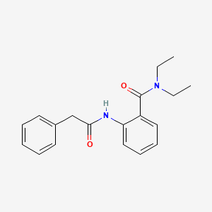 N,N-diethyl-2-[(phenylacetyl)amino]benzamide