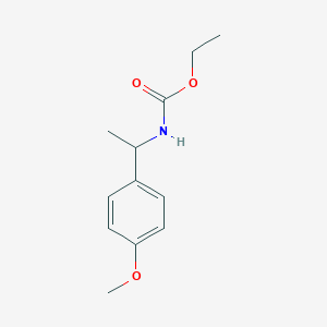 ethyl [1-(4-methoxyphenyl)ethyl]carbamate