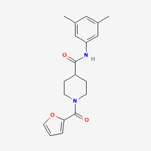 N-(3,5-dimethylphenyl)-1-(furan-2-carbonyl)piperidine-4-carboxamide