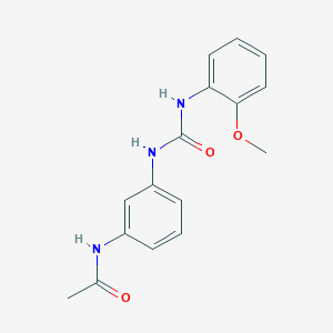 N-(3-{[(2-methoxyphenyl)carbamoyl]amino}phenyl)acetamide