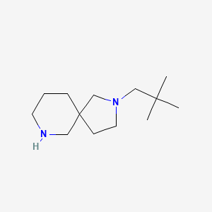 2-(2,2-dimethylpropyl)-2,7-diazaspiro[4.5]decane dihydrochloride