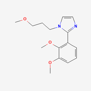 2-(2,3-dimethoxyphenyl)-1-(3-methoxypropyl)-1H-imidazole