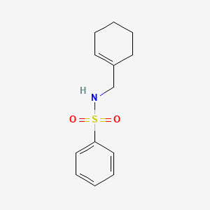 N-(1-cyclohexen-1-ylmethyl)benzenesulfonamide