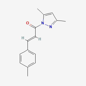 3,5-dimethyl-1-[3-(4-methylphenyl)acryloyl]-1H-pyrazole