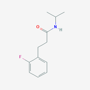 3-(2-fluorophenyl)-N-isopropylpropanamide