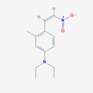 N,N-diethyl-3-methyl-4-[(Z)-2-nitroethenyl]aniline