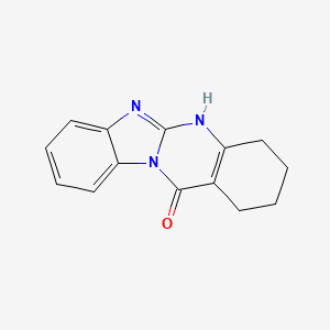 1,3,4,6-tetrahydrobenzimidazo[2,1-b]quinazolin-12(2H)-one