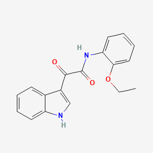 N-(2-ethoxyphenyl)-2-(1H-indol-3-yl)-2-oxoacetamide