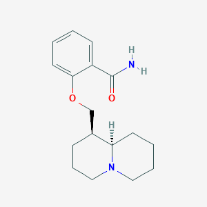 2-[(1R,9aR)-octahydro-2H-quinolizin-1-ylmethoxy]benzamide