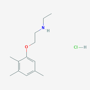 N-ethyl-2-(2,3,5-trimethylphenoxy)ethanamine;hydrochloride