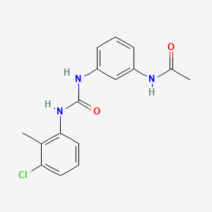 N-(3-{[(3-chloro-2-methylphenyl)carbamoyl]amino}phenyl)acetamide