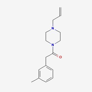 1-allyl-4-[(3-methylphenyl)acetyl]piperazine