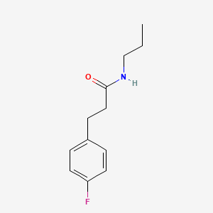 3-(4-fluorophenyl)-N-propylpropanamide