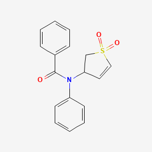 N-(1,1-dioxido-2,3-dihydro-3-thienyl)-N-phenylbenzamide