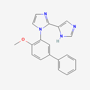 1-(4-methoxybiphenyl-3-yl)-1H,1'H-2,4'-biimidazole