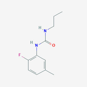 1-(2-Fluoro-5-methylphenyl)-3-propylurea